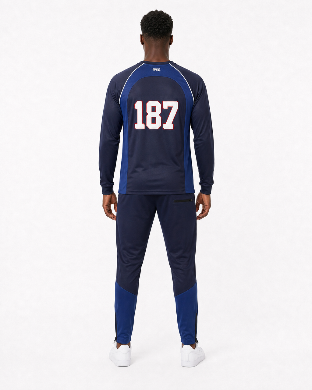 Ensemble VVS 187 Serpent — Navy & Royal Blue