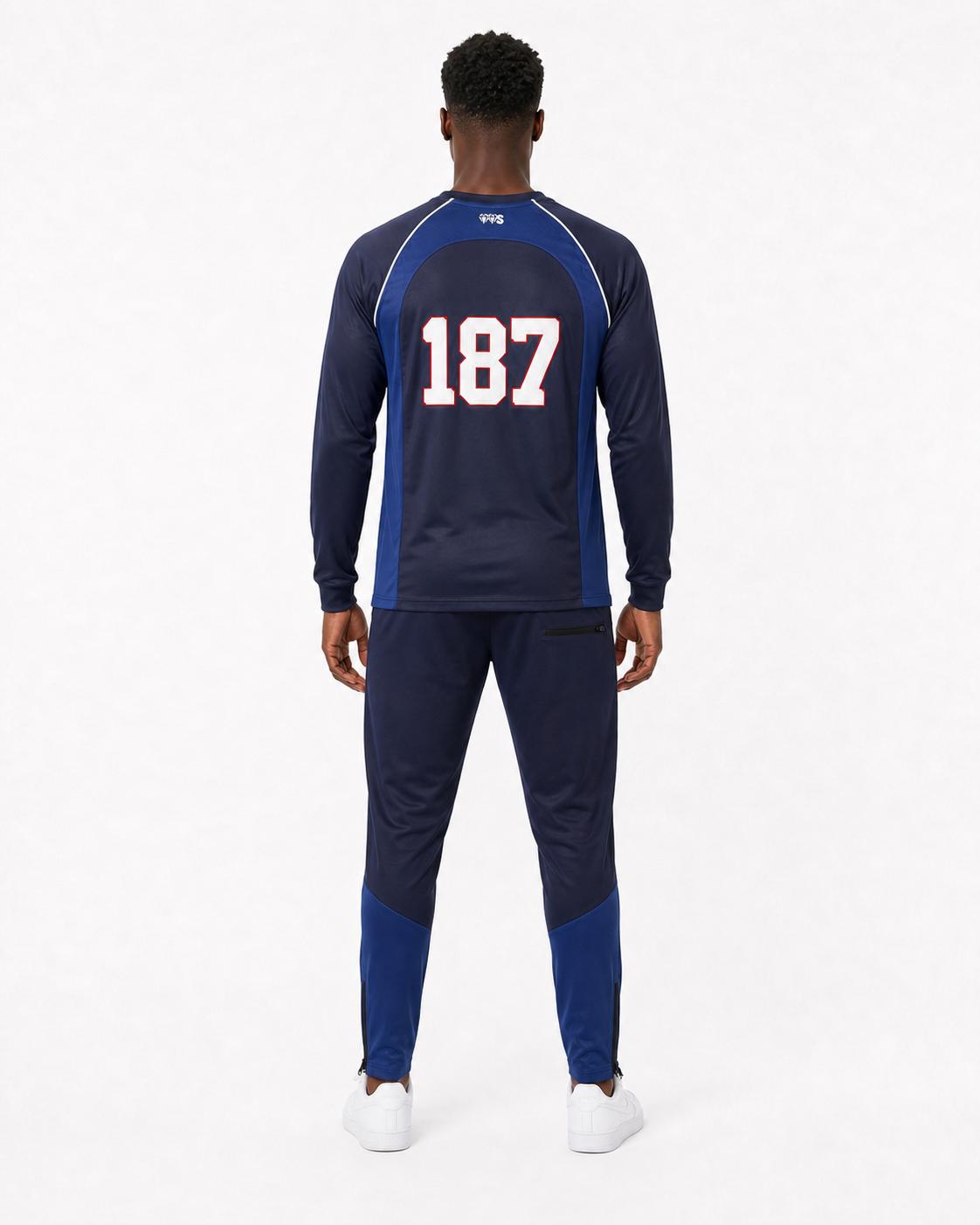 Ensemble VVS 187 Serpent — Navy & Royal Blue