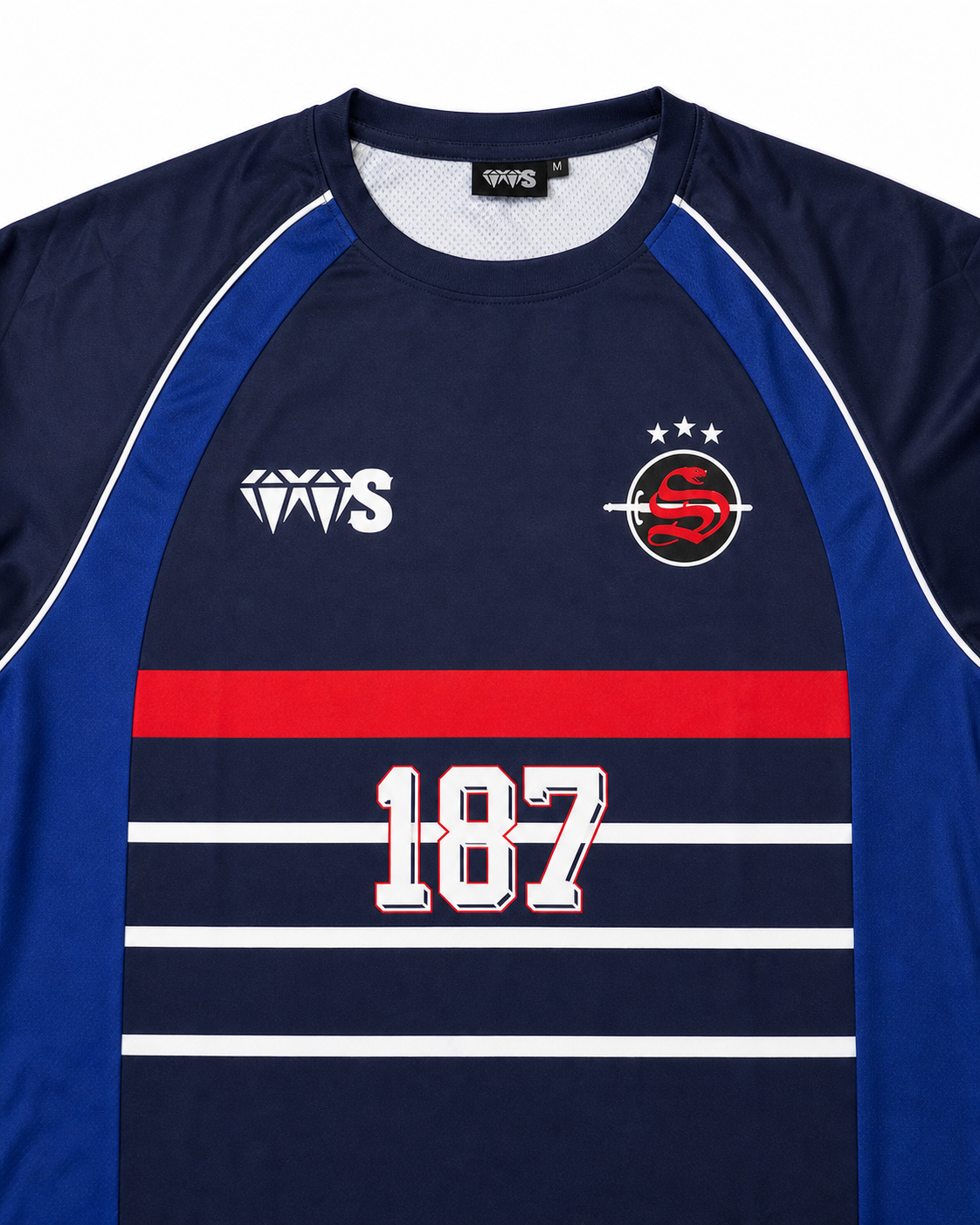 Ensemble VVS 187 Serpent — Navy & Royal Blue