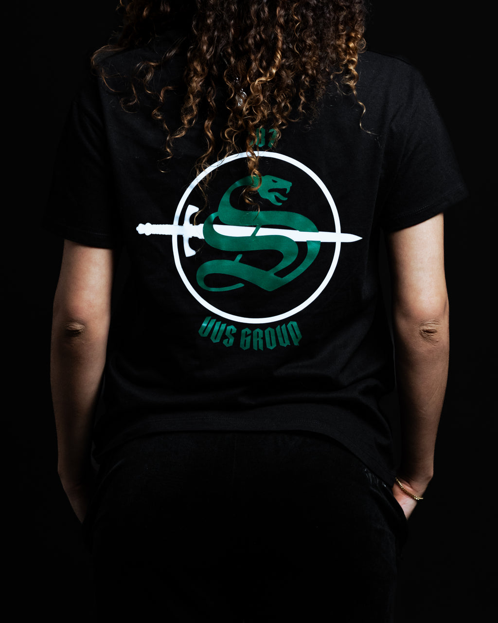 T-shirt “VVS” Noir – Logo Vert