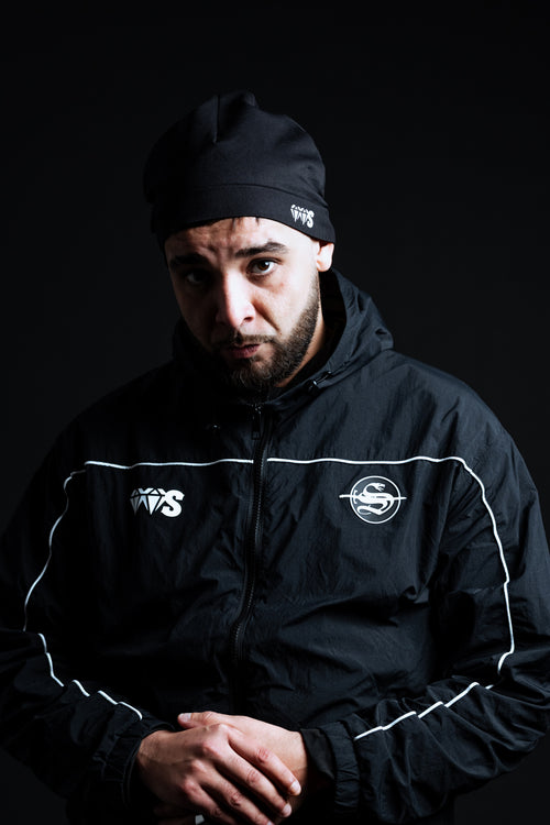 Bonnet “VVS” – Noir (tissu technique)