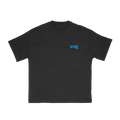 T-shirt “VVS” Noir – Logo Bleu